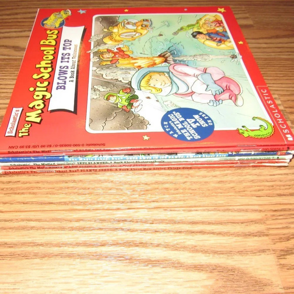 THE MAGIC SCHOOL BUS Set 6 Children’s books~SCIENCE FUN (2nd Grade) - Picture 3 of 3